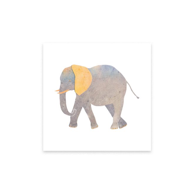 Illustration eines Elefanten