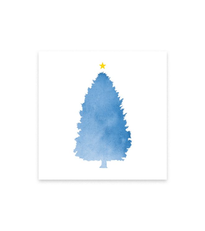 Illustration eines Baumes mit einem Stern